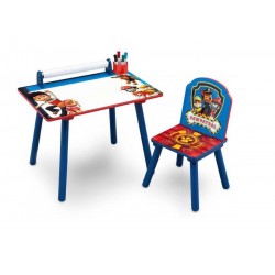 Masuta set pentru creatie si 1 scaunel Paw PATROL Delta Children